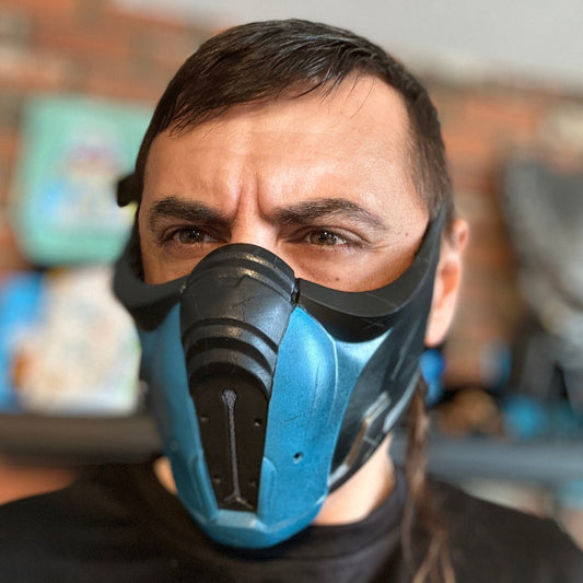 Sub Zero mask from Mortal Kombat X