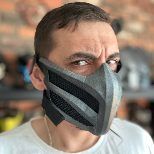 Smoke mask from Mortal Kombat 9 - Enenra