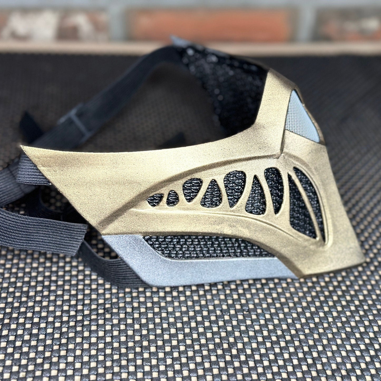 Scorpion mask from Mortal Kombat 11 - Furious Revenant