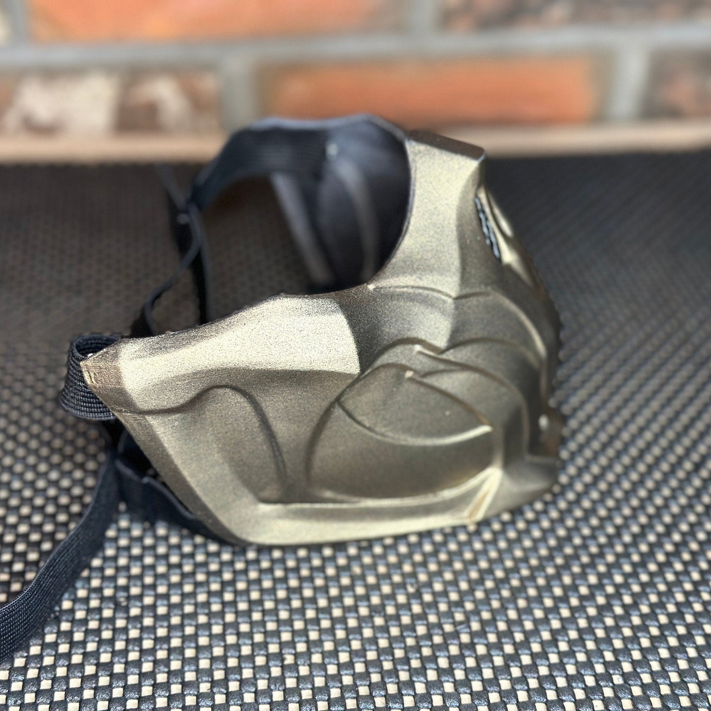 Scorpion mask from Mortal Kombat 11 - Golden Demon