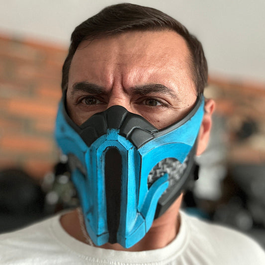 Sub Zero mask from Mortal Kombat 11 - Seeker of Mythologies