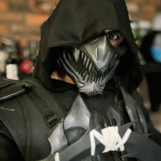 Noob Saibot mask from Mortal Kombat 1 - Chaotic Strategist