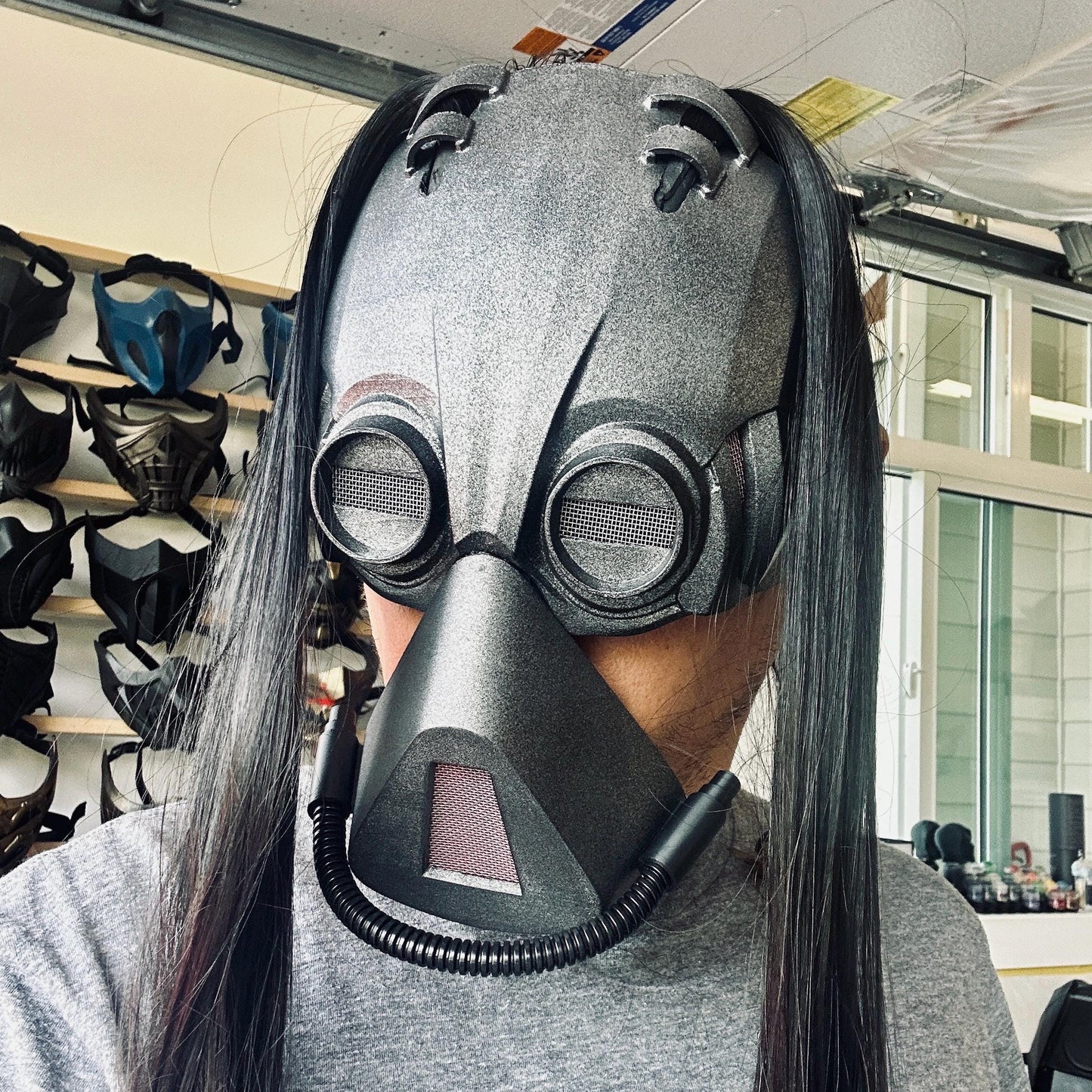 Kabal helmet from Mortal Kombat 3