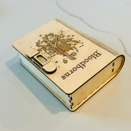 Bloodborne laser-cut box