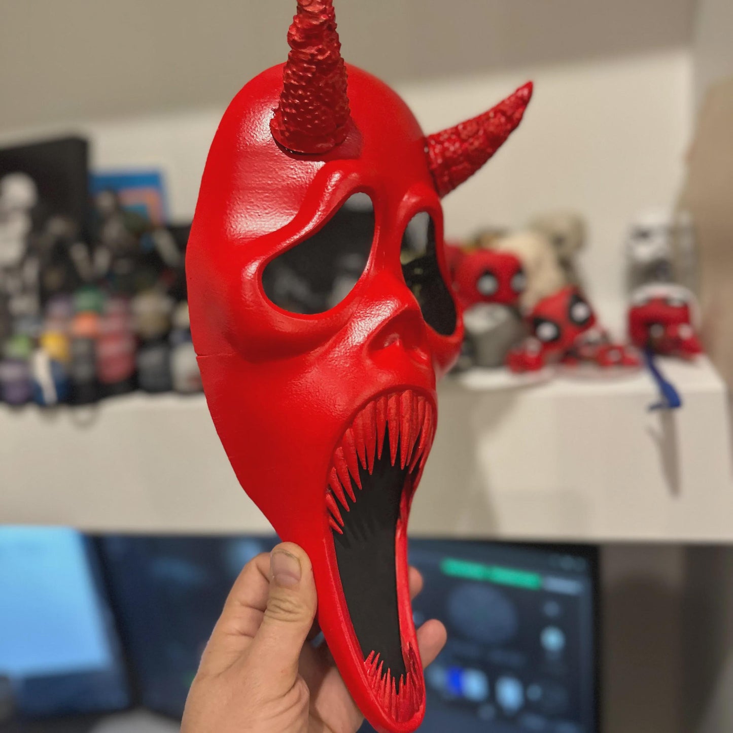 Ghostface mask - Red Devil