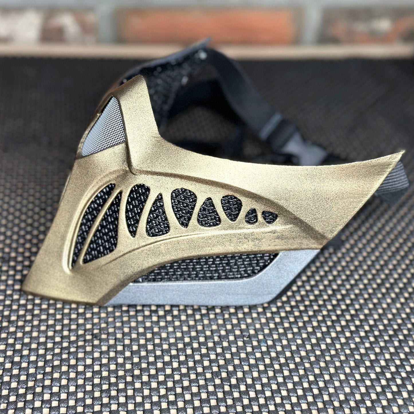 Scorpion mask from Mortal Kombat 11 - Furious Revenant