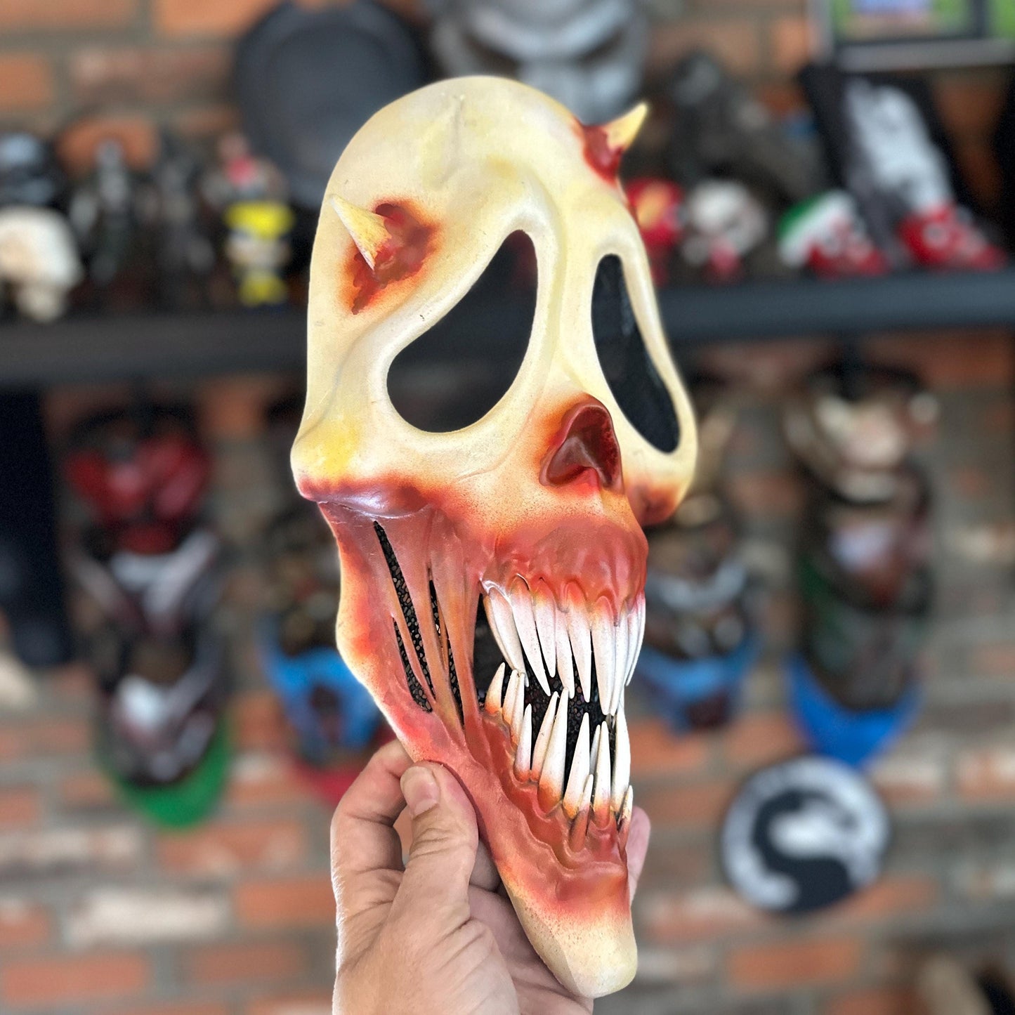 Ghostface mask - Baraka's Nightmare