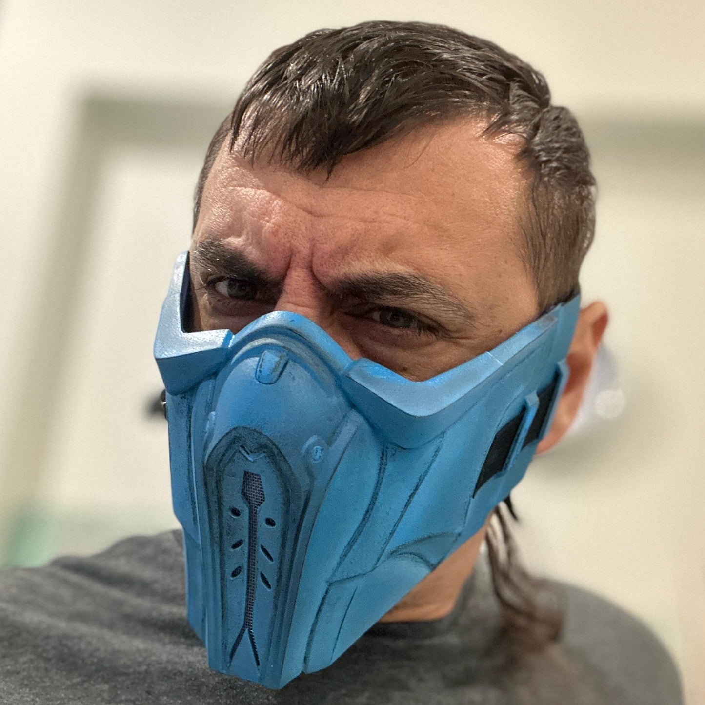 Sub Zero mask from Mortal Kombat 1 and MKX - Icy Face
