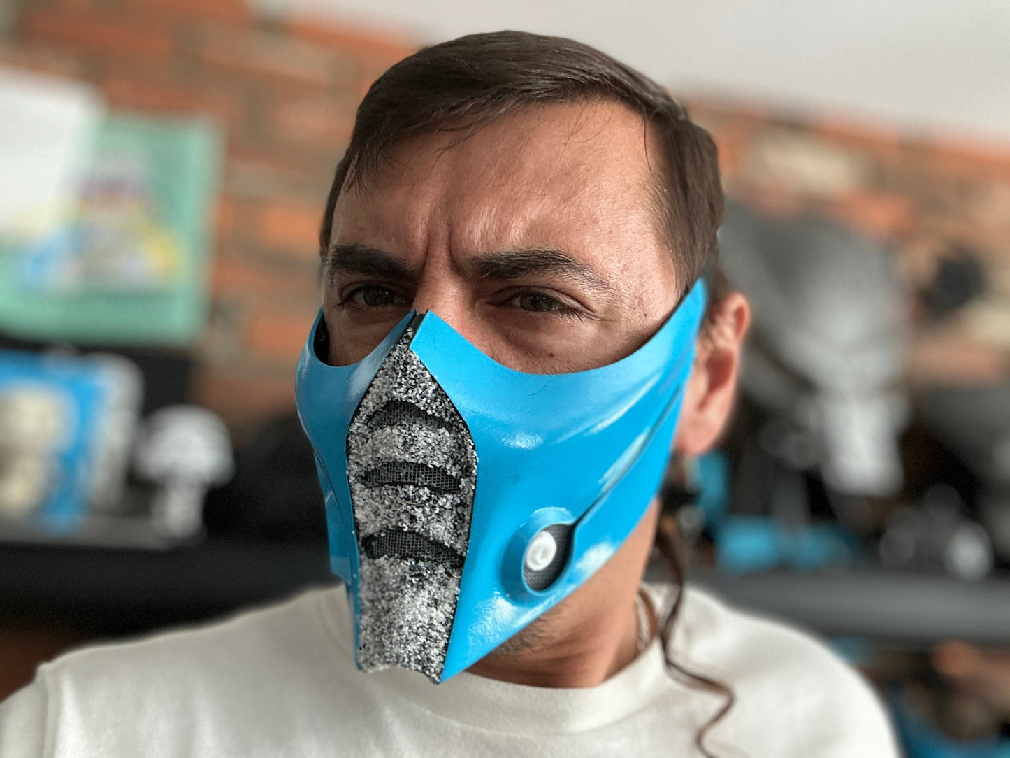 Sub Zero mask from Mortal Kombat 9