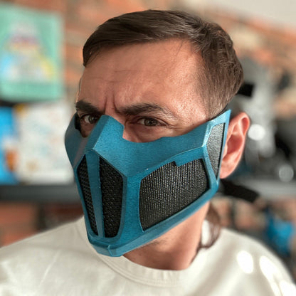 Sub Zero mask from Mortal Kombat X - Revenant