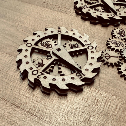 Bloodborne Boss HP counter in Whirligig Saw style