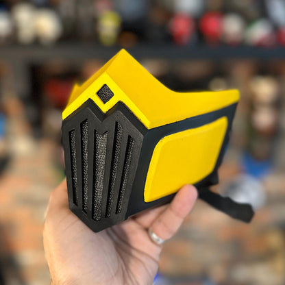 Scorpion mask from the Mortal Kombat 2 movie - Annihilation