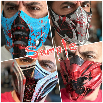 Scorpion mask from Mortal Kombat 11 - Godai Master