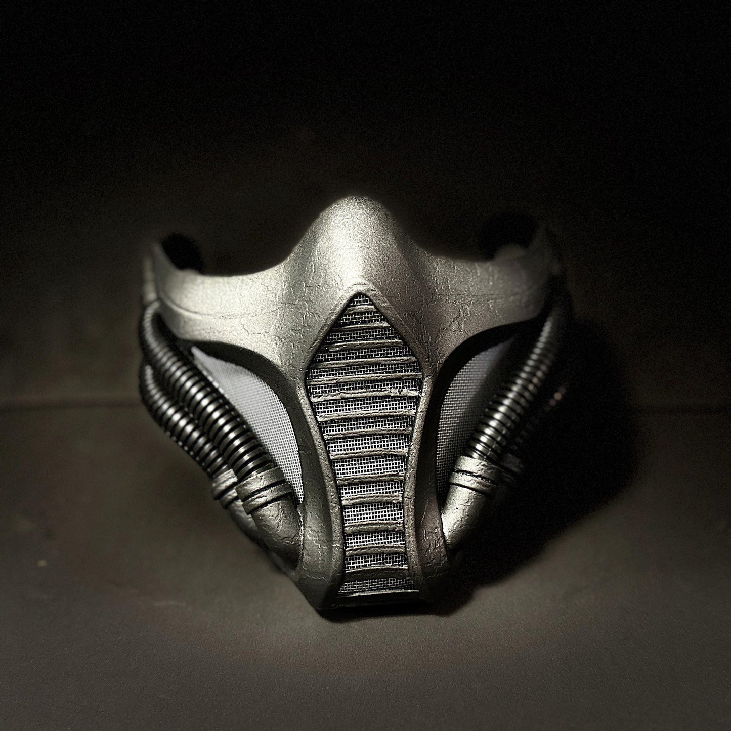 Smoke mask from Mortal Kombat 1 - Quiet Hunter