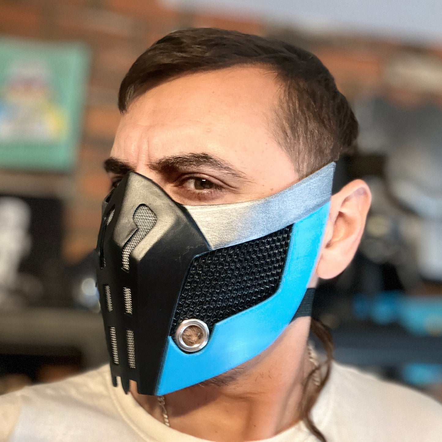 Sub Zero mask from Mortal Kombat 11 - Reborn