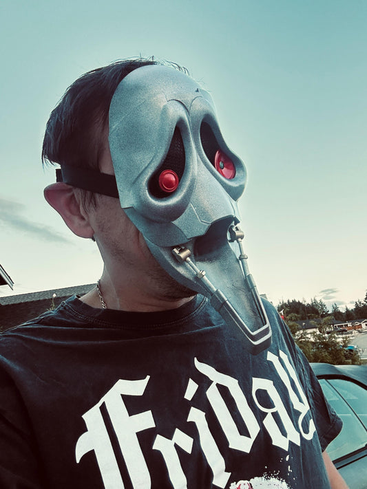 Ghostface mask - Terminator T-800 Nightmare