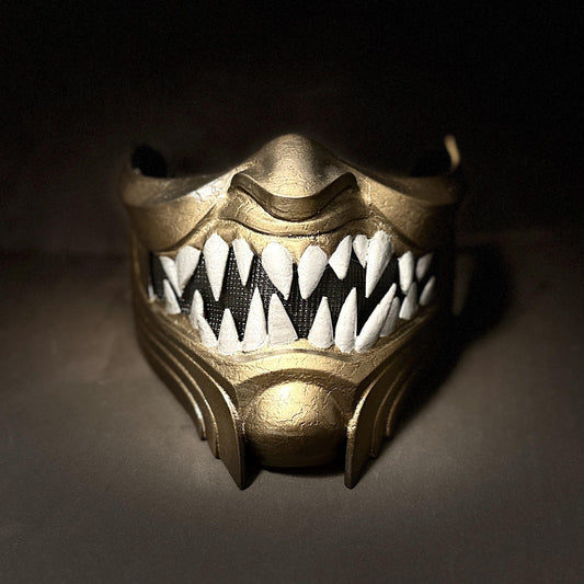 Scorpion mask from Mortal Kombat 11 - Godai Master