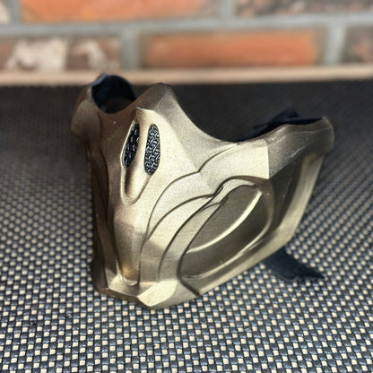 Scorpion mask from Mortal Kombat 11 - Golden Demon