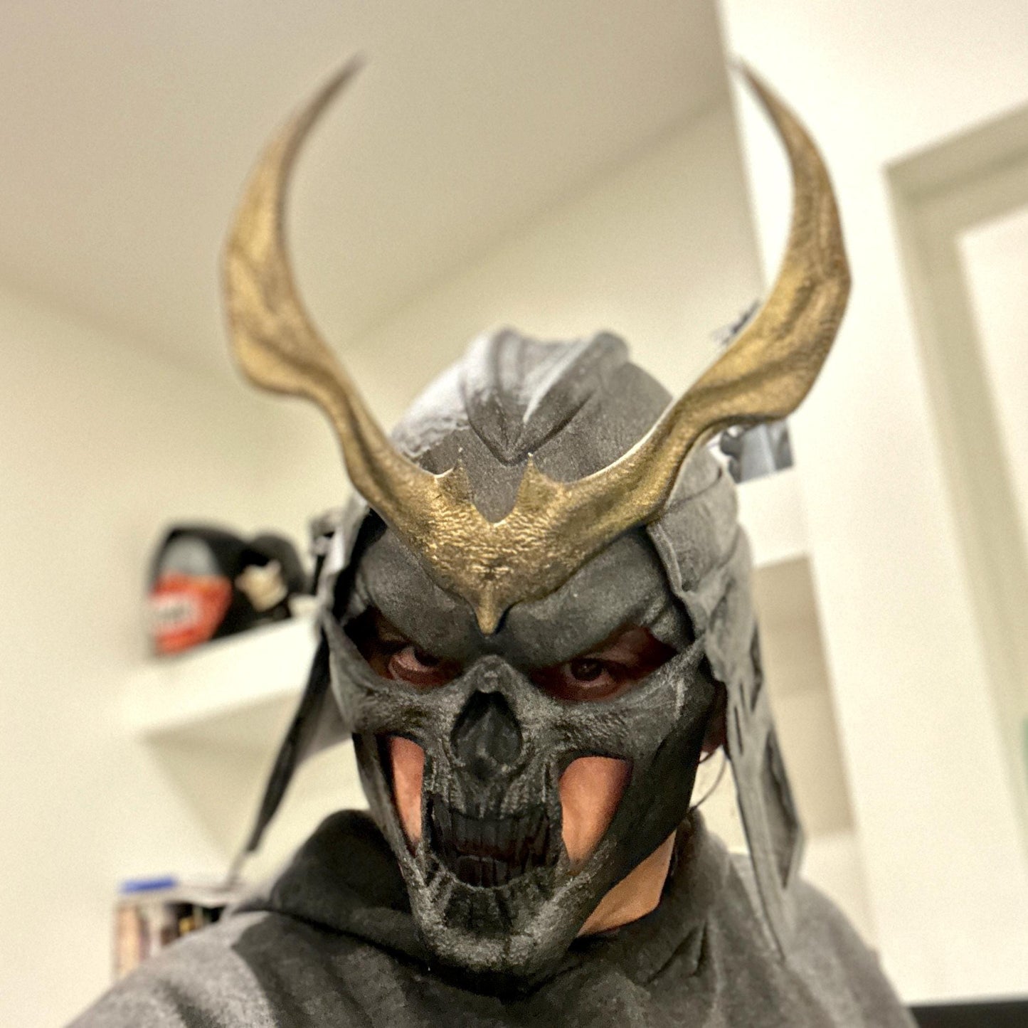 Shao Kahn helmet from MK2 movie