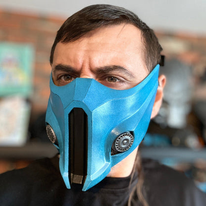 Sub Zero mask from Mortal Kombat 11 - Cryomant Mater