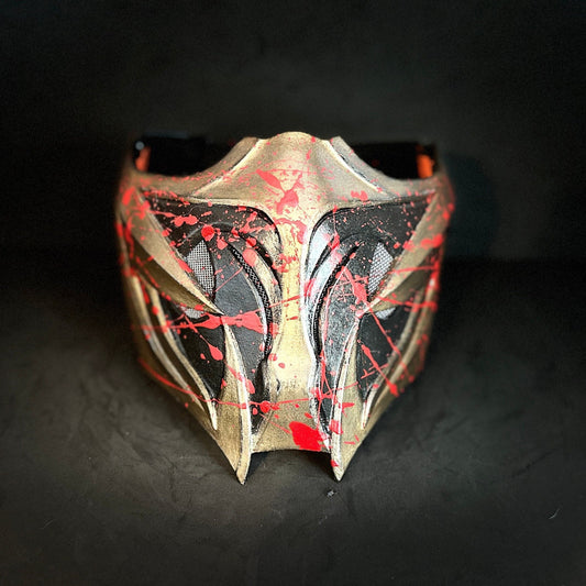 Scorpion mask from Mortal Kombat 1 - World of Flame