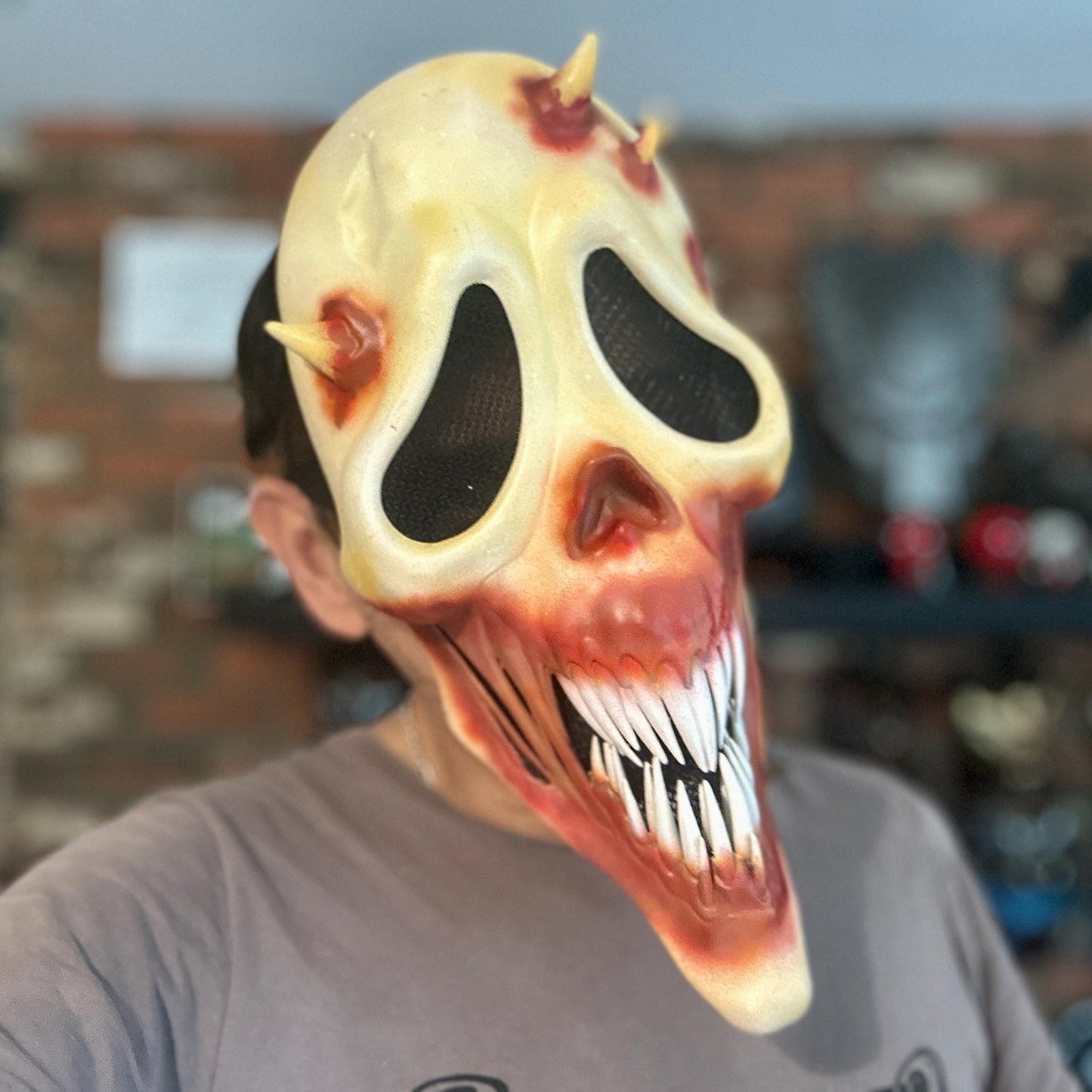 Ghostface mask - Baraka's Nightmare