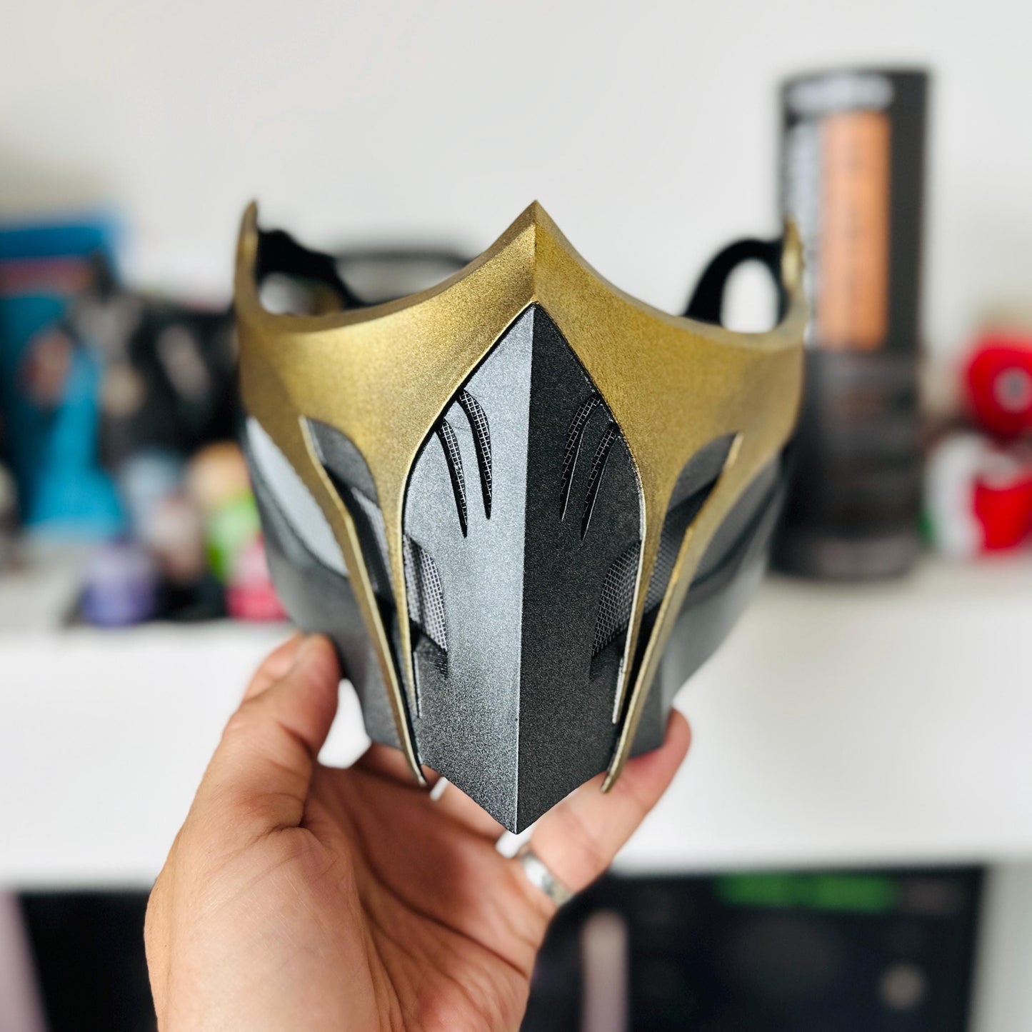 Sub Zero mask from Mortal Kombat 1 - Cold Shards