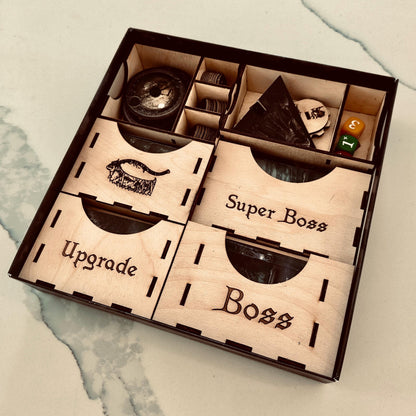 Box organizer for Bloodborne card game