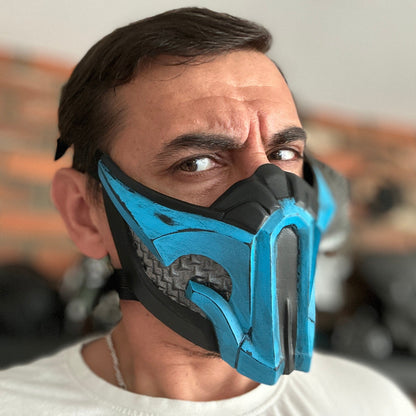 Sub Zero mask from Mortal Kombat 11 - Seeker of Mythologies