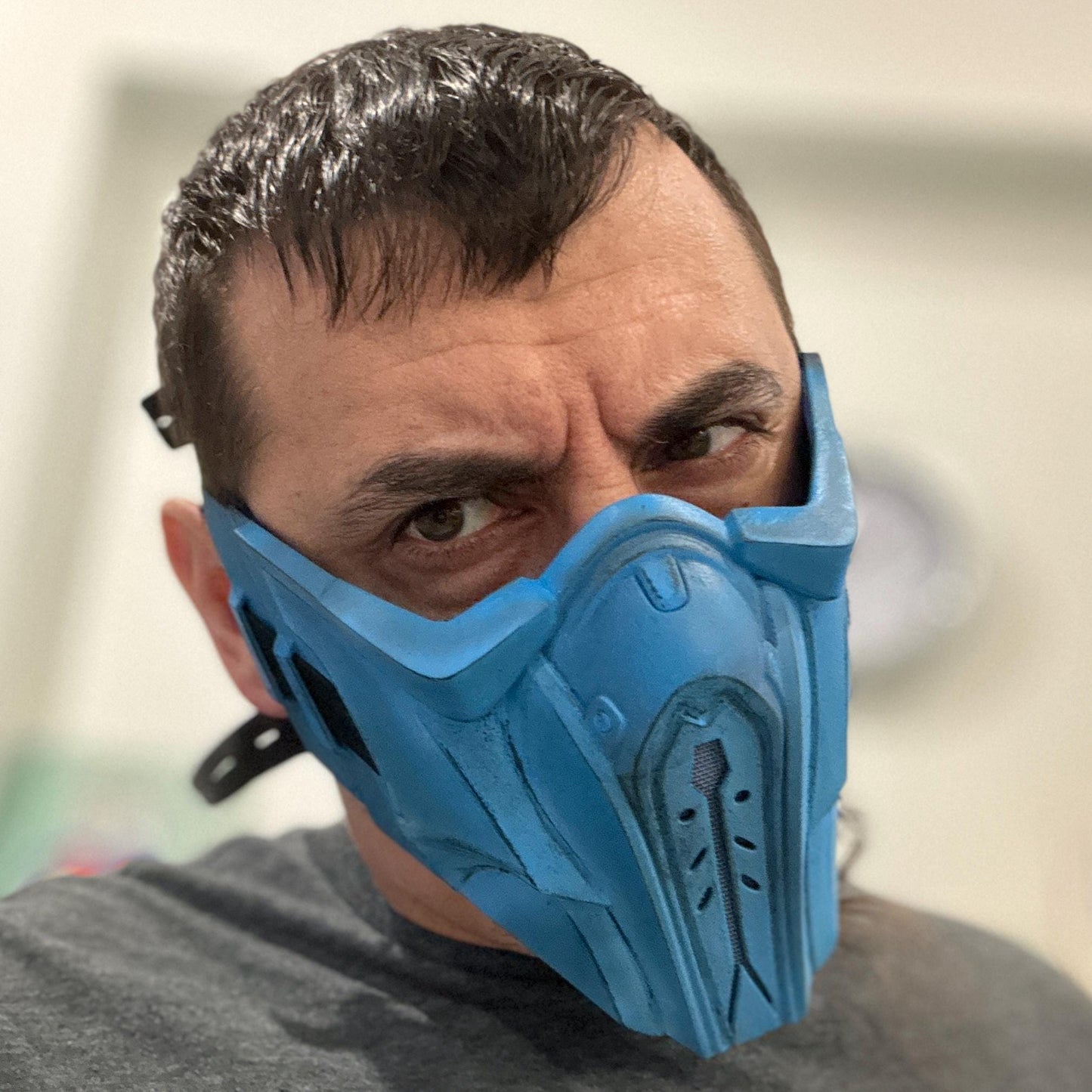 Sub Zero mask from Mortal Kombat 1 and MKX - Icy Face
