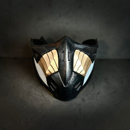 Scorpion mask from Mortal Kombat 1 - Hanzo's Mentor
