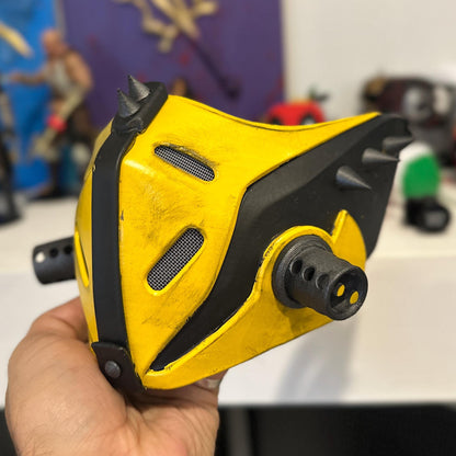 Scorpion mask from Mortal Kombat 1 - Grim Ninja