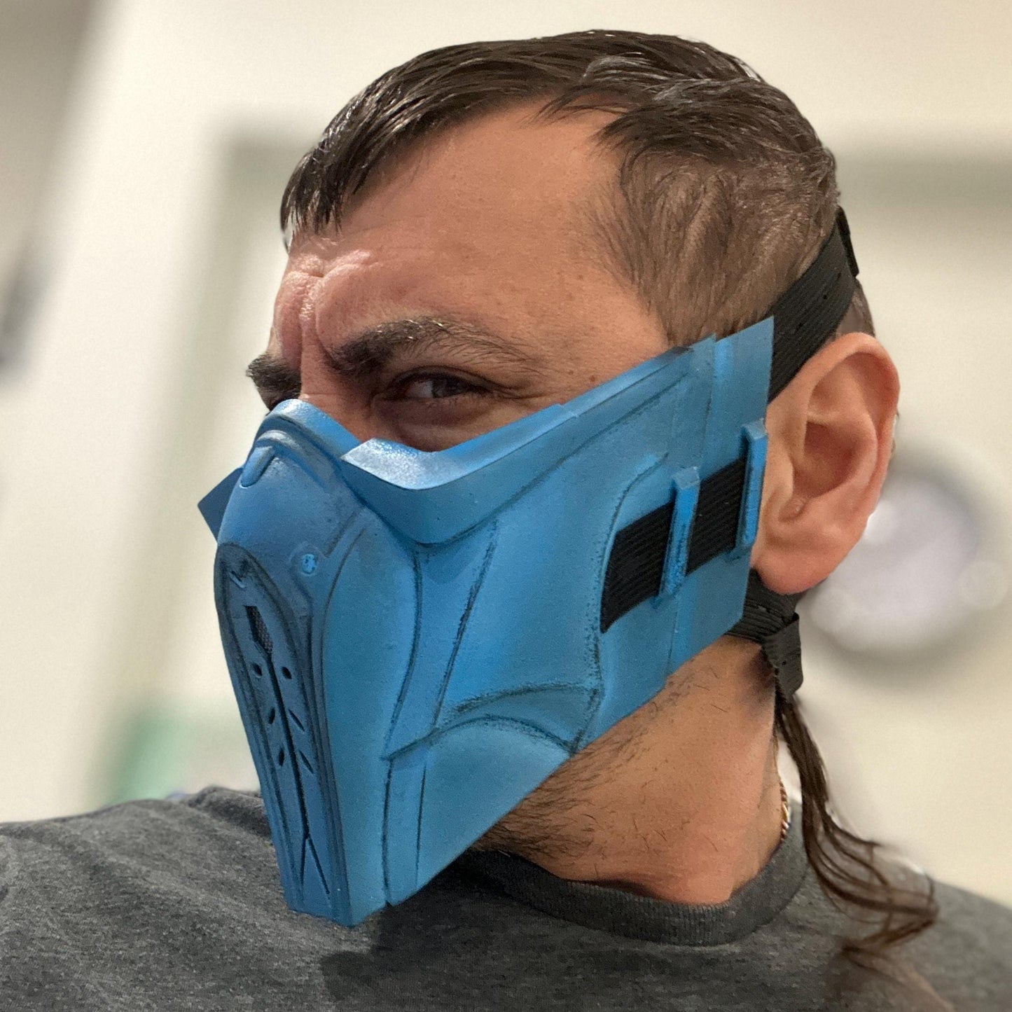 Sub Zero mask from Mortal Kombat 1 and MKX - Icy Face