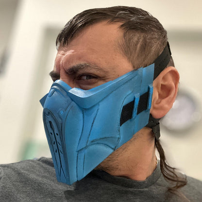 Sub Zero mask from Mortal Kombat 1 and MKX - Icy Face