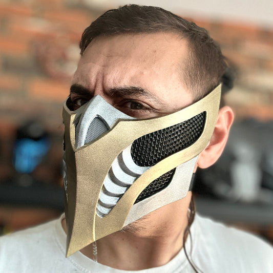 Scorpion mask from Mortal Kombat 11 - Kazan Inferno