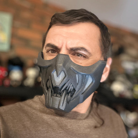 Noob Saibot mask from Mortal Kombat 1 - Mad Brother