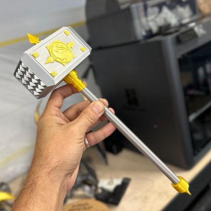 Shao Kahn hammer - Realm Crusher (mini copy)