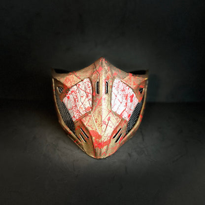 Scorpion mask from Mortal Kombat 1 - Hanzo's Mentor