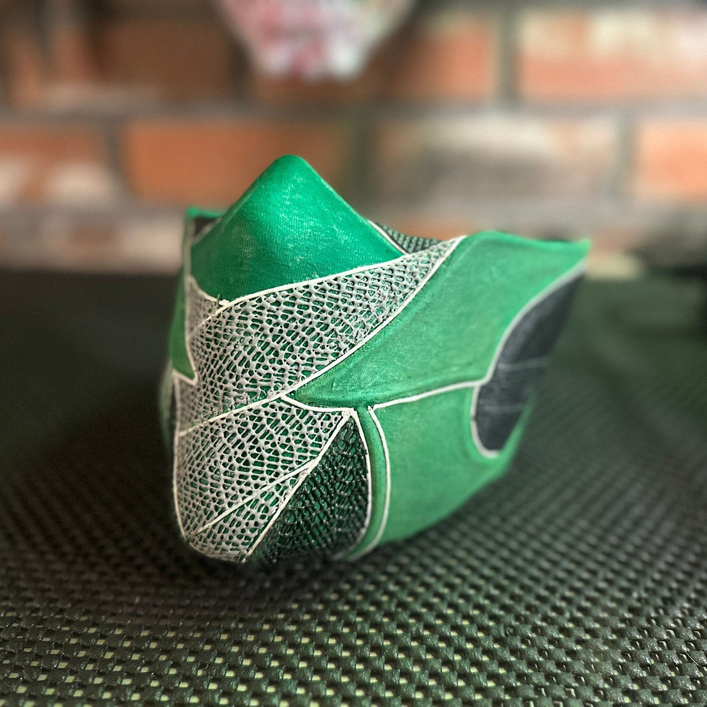 Reptile mask from Mortal Kombat 1 - Half-mask of Nareb Nevets