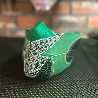 Reptile mask from Mortal Kombat 1 - Half-mask of Nareb Nevets