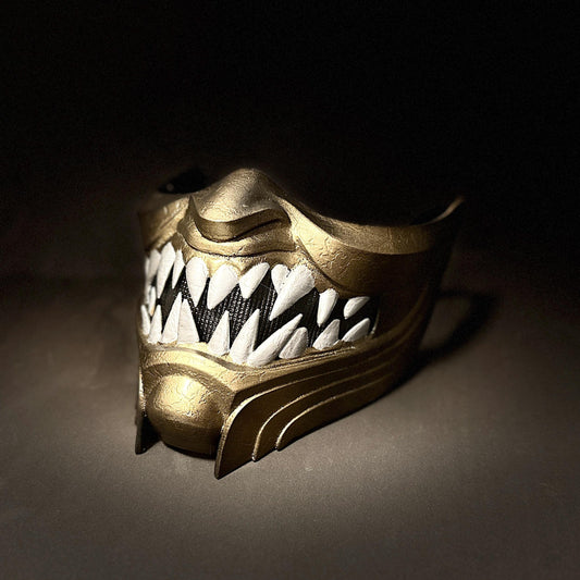 Scorpion mask from Mortal Kombat 11 - Godai Master