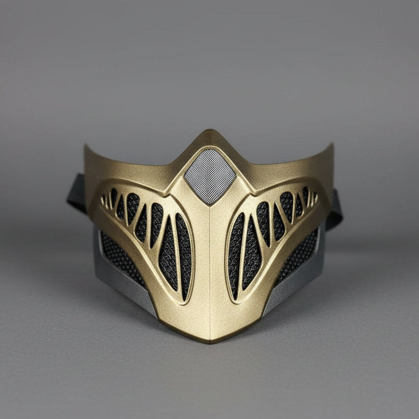 Scorpion mask from Mortal Kombat 11 - Furious Revenant