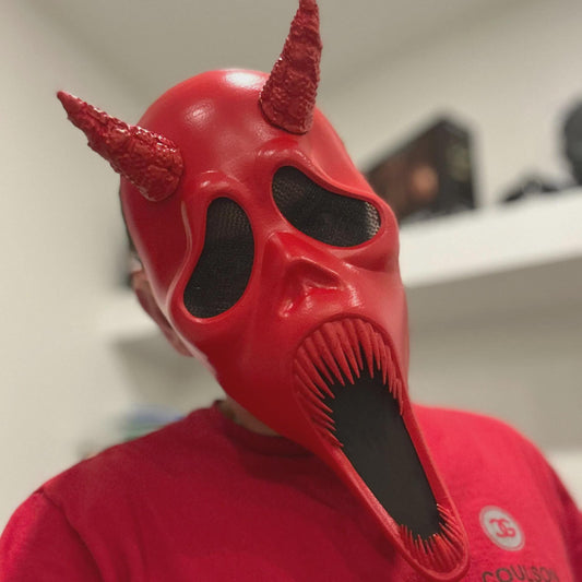 Ghostface mask - Red Devil
