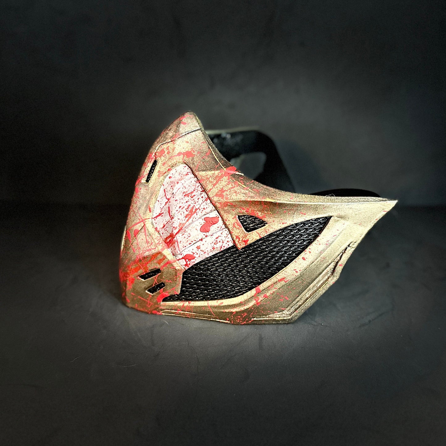 Scorpion mask from Mortal Kombat 1 - Hanzo's Mentor