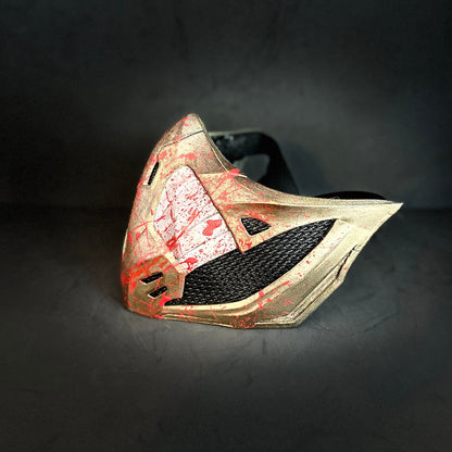 Scorpion mask from Mortal Kombat 1 - Hanzo's Mentor