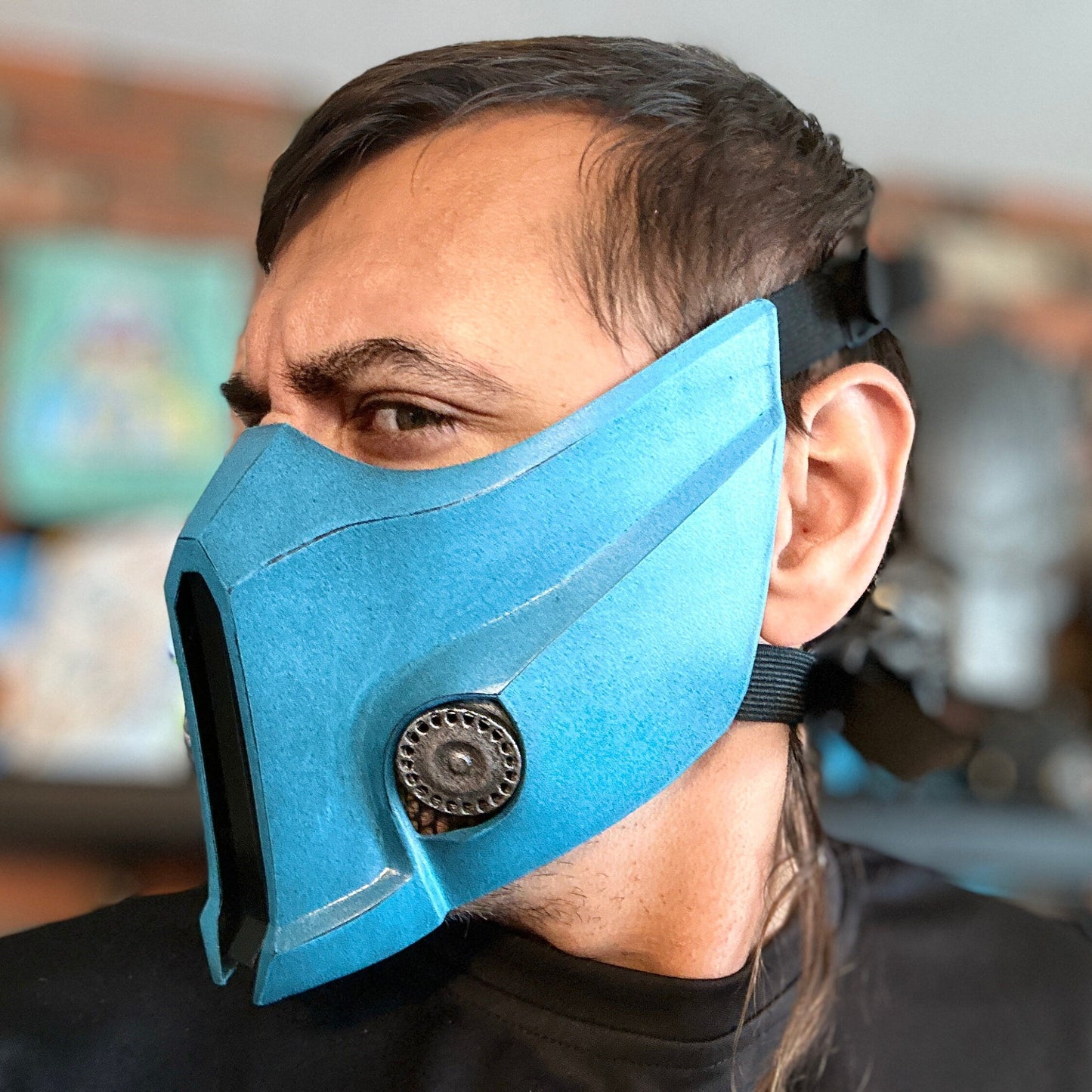Sub Zero mask from Mortal Kombat 11 - Cryomant Mater