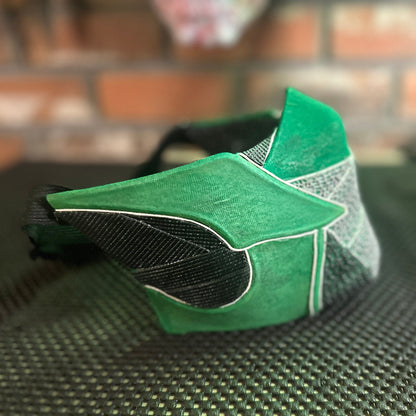 Reptile mask from Mortal Kombat 1 - Half-mask of Nareb Nevets