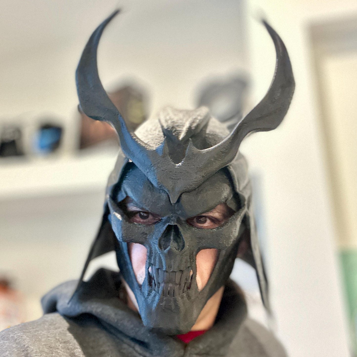 Shao Kahn helmet from MK2 movie