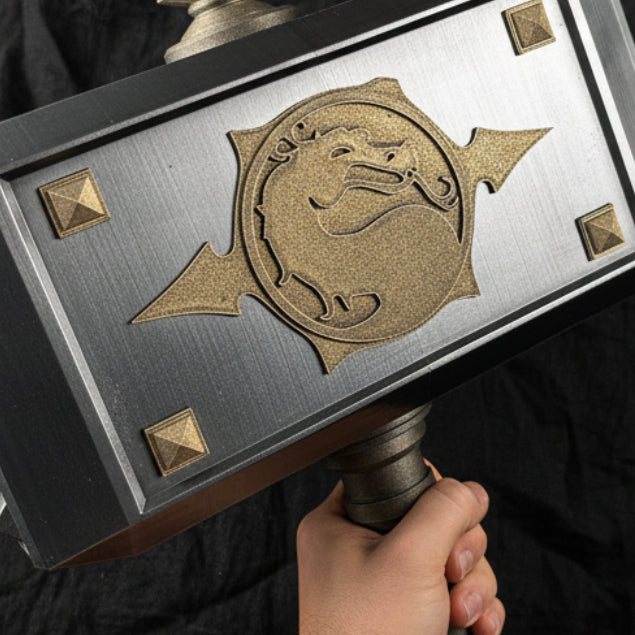 Shao Kahn hammer - Realm Crusher (Real Size)