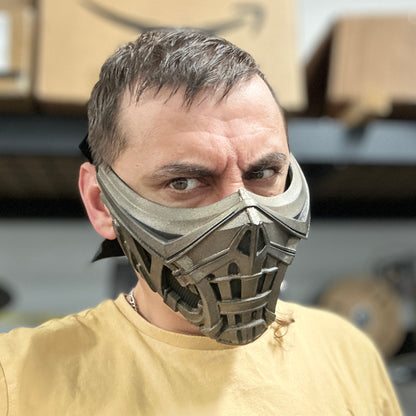 Scorpion mask - Mortal Kombat 1 Movie